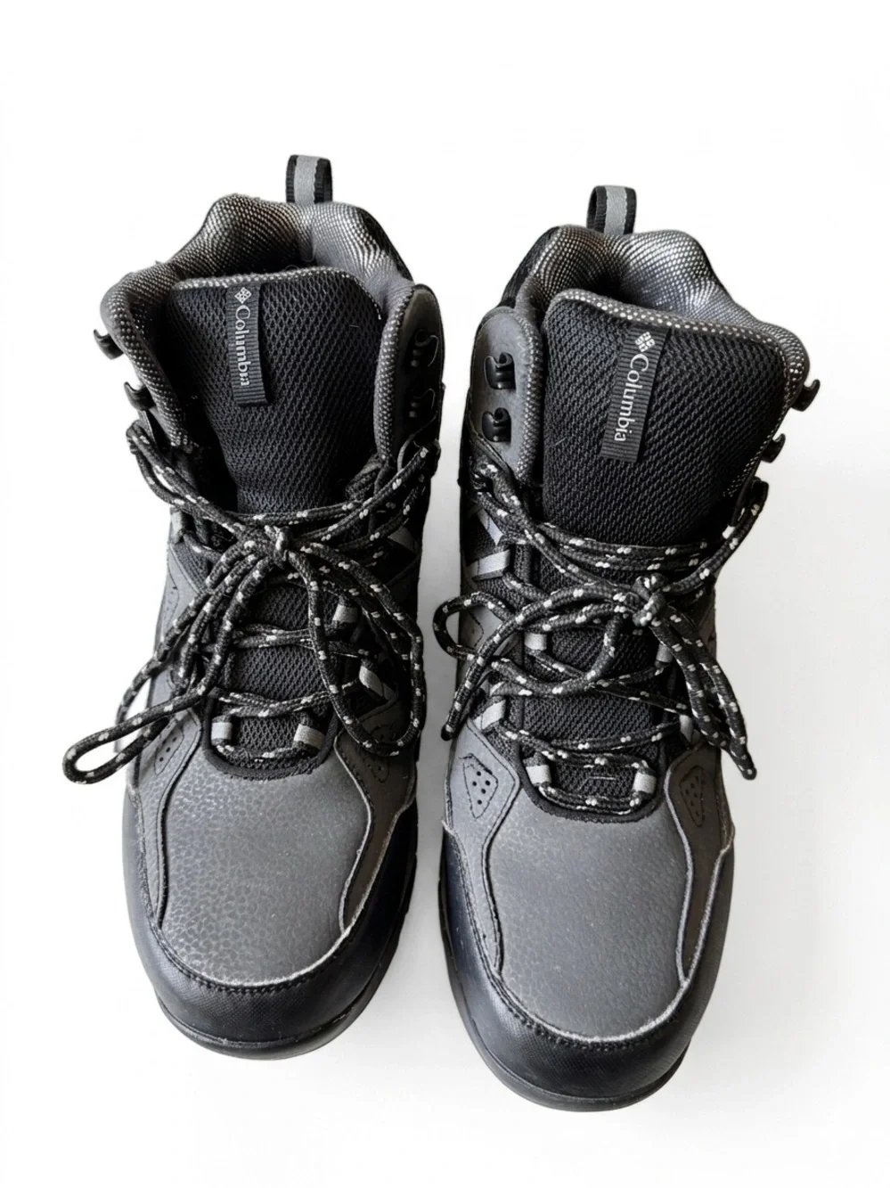 Columbia Men’s Newton Ridge Plus II Waterproof Hiking Boots - Black/Shark Size 9